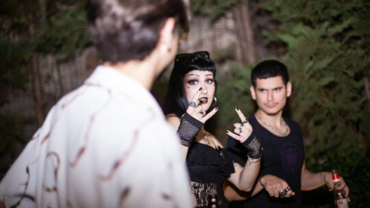 goth person