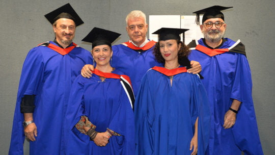 people in formal clothes