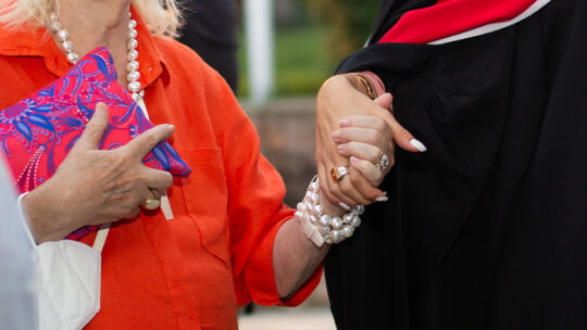 people holding hands