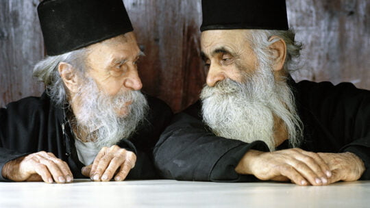 two orthodox priests