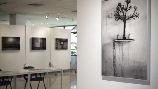 picture on a wall