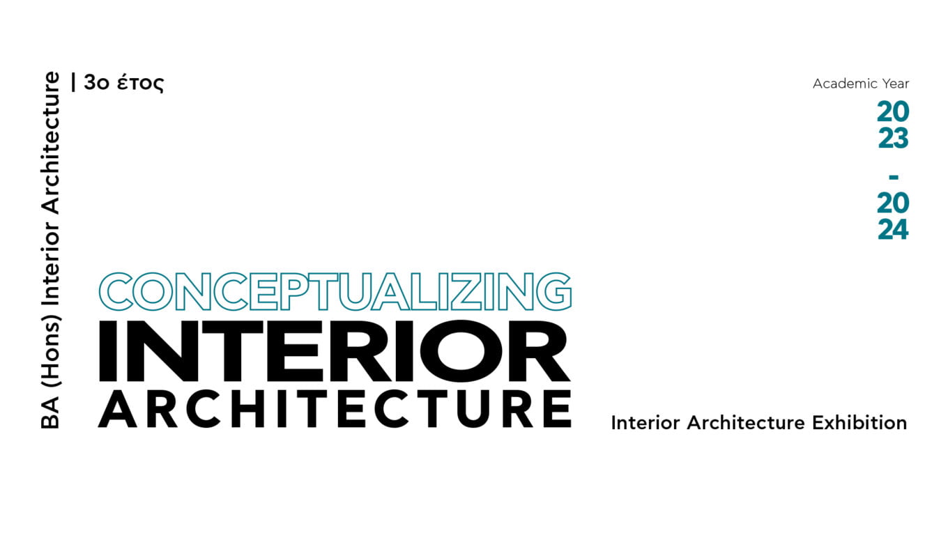 Interior Architecture | Subject Exchibition 